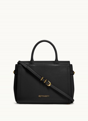 Black Donna Karan Roslyn Satchel | Canada_DK69120