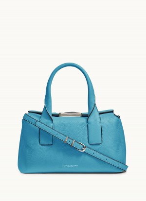 Blue Donna Karan Amagansett Satchel | Canada_DK27190