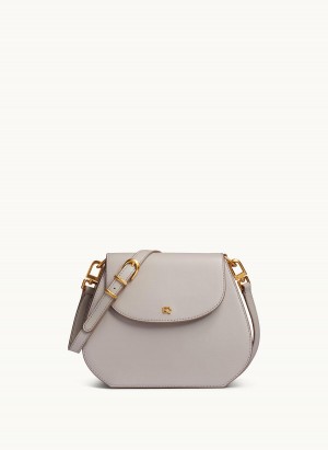 White Donna Karan Bellerose Crossbody Bag | Canada_DK24498