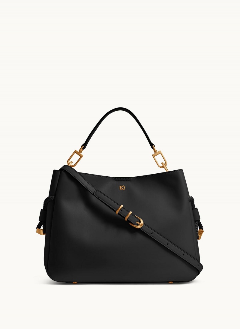 Black Donna Karan Bellerose Satchel | Canada_DK33932