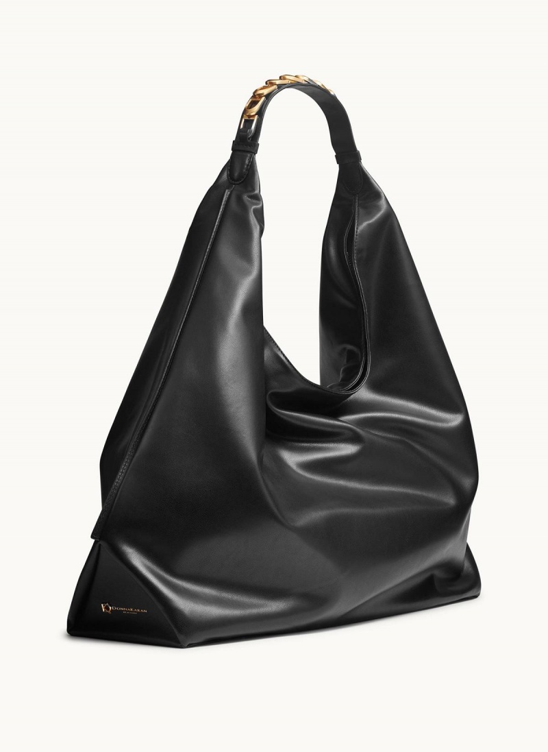 Black Donna Karan Bellmore Xl Hobo Bag | Canada_DK51739