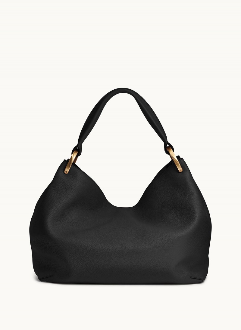 Black Donna Karan Glenwood Shoulder Bag | Canada_DK89844