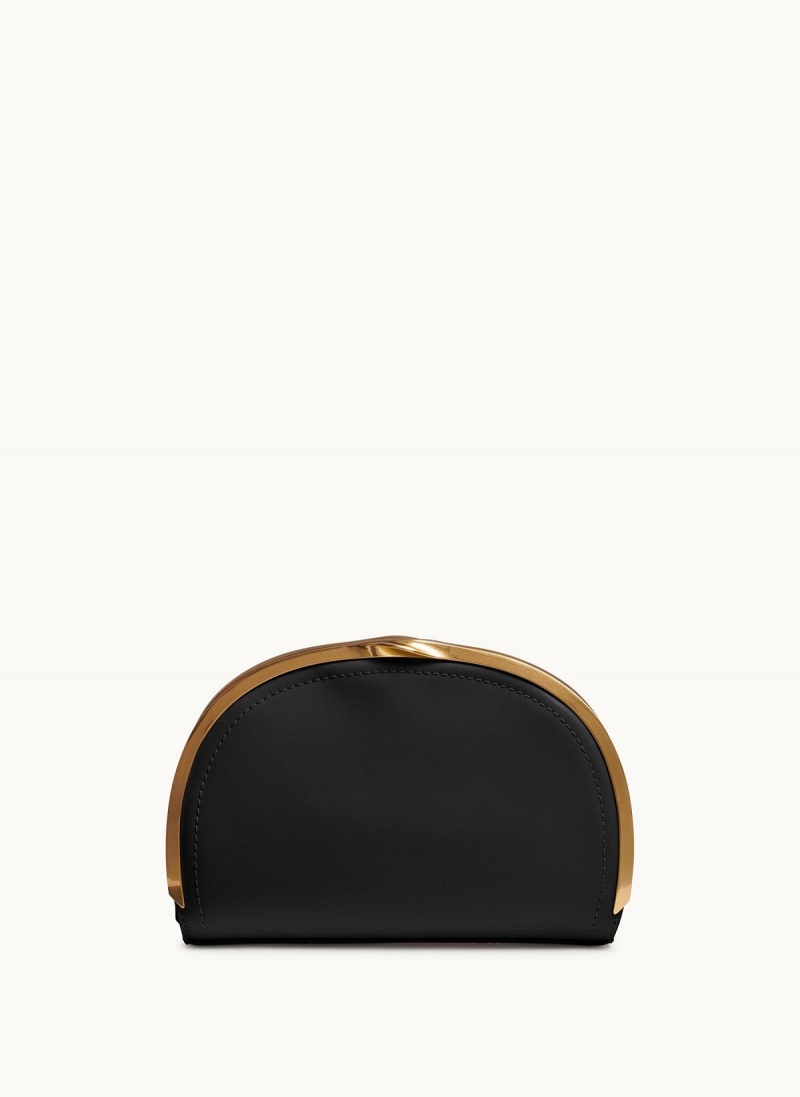 Black Donna Karan Lawrence Clutch Satchel | Canada_DK63678