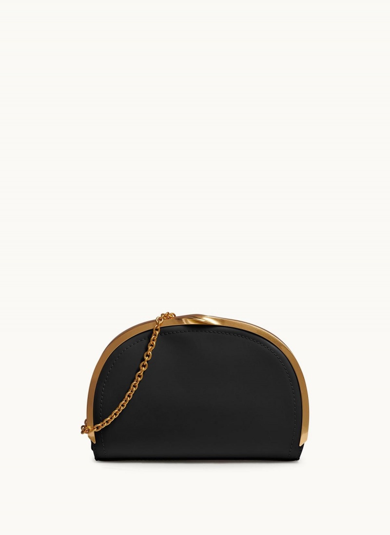 Black Donna Karan Lawrence Clutch Satchel | Canada_DK63678