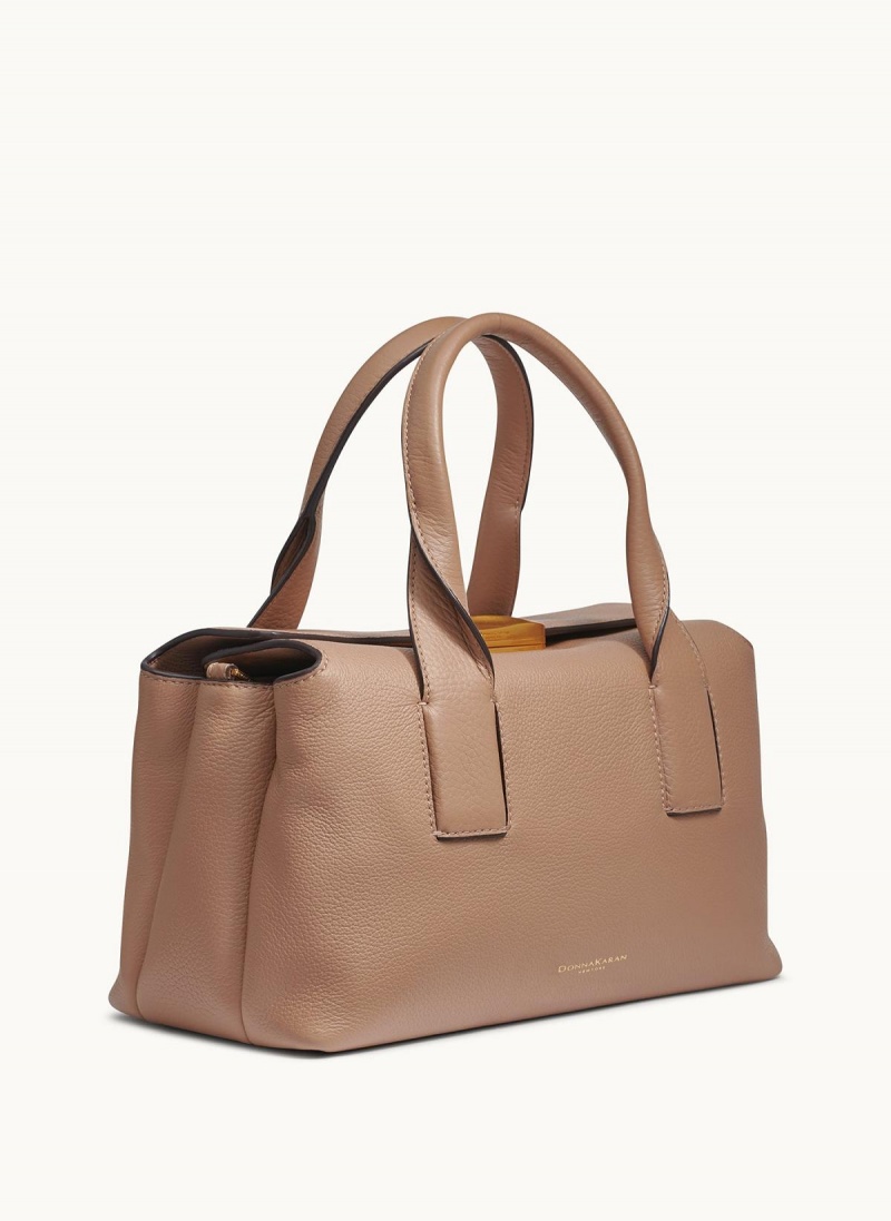 Brown Donna Karan Amagansett Satchel | Canada_DK75258