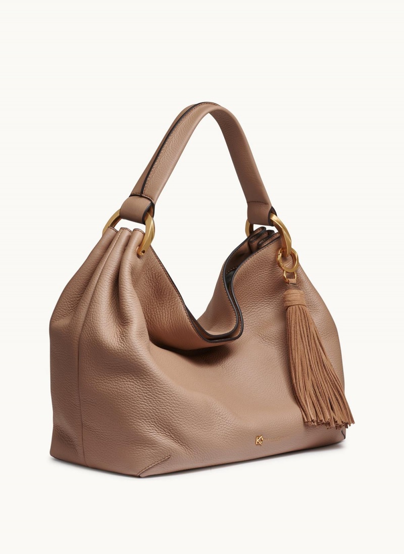 Brown Donna Karan Glenwood Shoulder Bag | Canada_DK99534