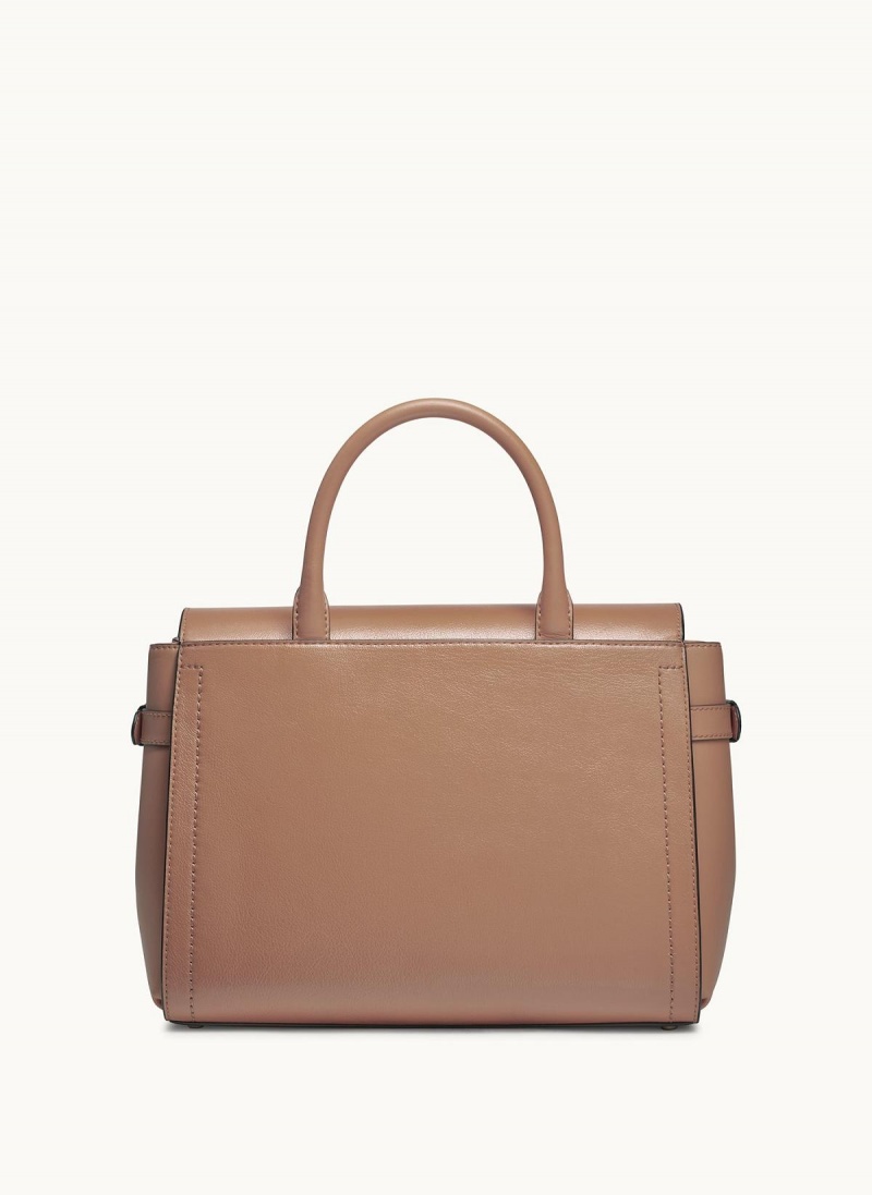 Brown Donna Karan Roslyn Satchel | Canada_DK43956