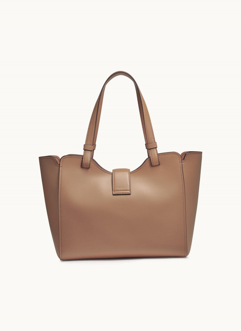 Brown Donna Karan Valley Stream Tote Bag | Canada_DK81162