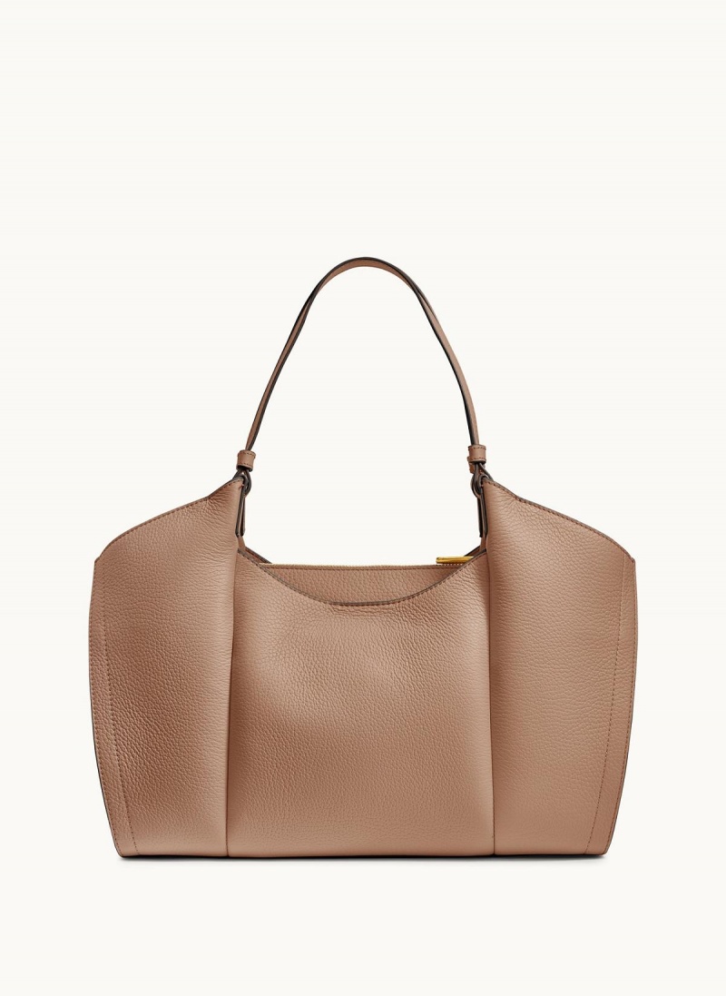 Brown Donna Karan Wainscott Tote Bag | Canada_DK10822