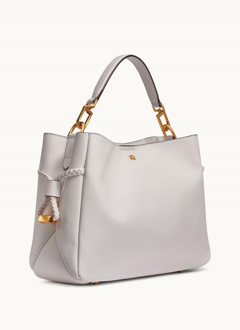 White Donna Karan Bellerose Satchel | Canada_DK24028