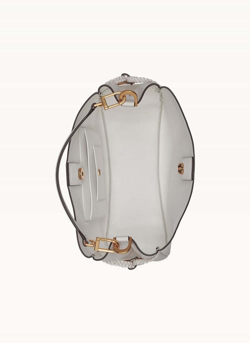 White Donna Karan Bellerose Satchel | Canada_DK24028