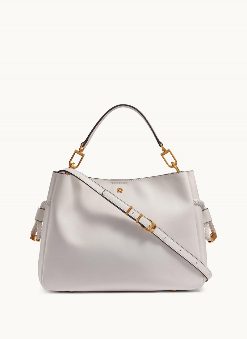 White Donna Karan Bellerose Satchel | Canada_DK24028