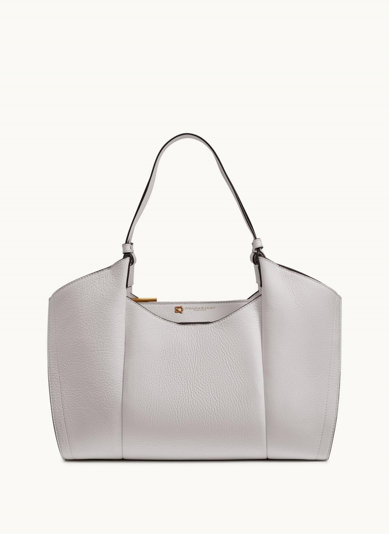 White Donna Karan Wainscott Tote Bag | Canada_DK23733